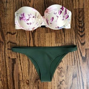Authentic Triangle Bandeau Bikini